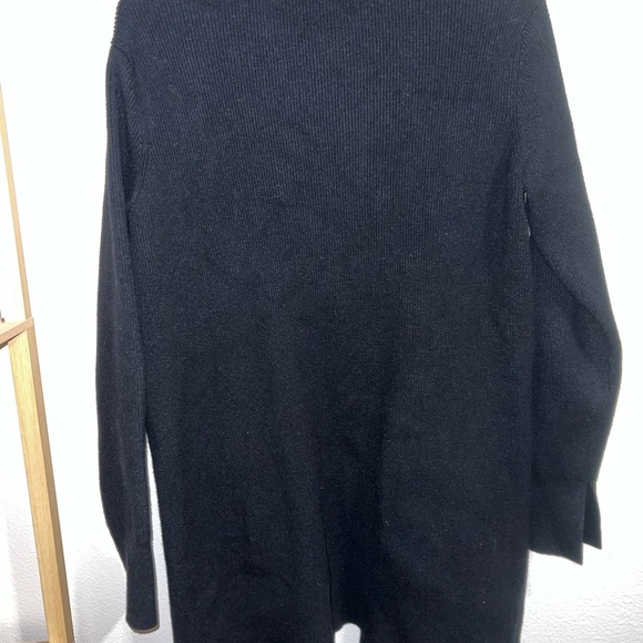 Free People Black Blazer-Style Sweater - Picture 3 of 6